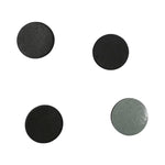 Replacement rubber feet set for Nintendo NES with self adhesive back - Black | ZedLabz - 1