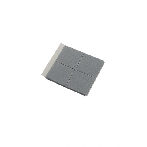 Replacement rubber feet set for Sony PlayStation PS1 self adhesive back - Grey | XYAB - 1