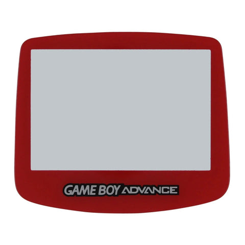 Replacement screen lens for Nintendo Game Boy Advance plastic cover - Blood Red | ZedLabz - 1