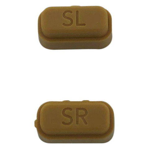 Replacement SL & SR Buttons For Nintendo Switch Joy - cons - Brown | ZedLabz - 1