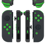 Replacement Soft Touch Button Set For Nintendo Switch Joy - Cons - Bright green | ZedLabz - 2