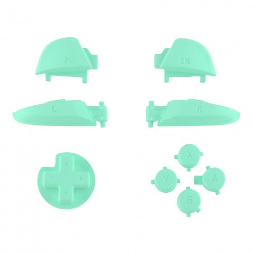 Replacement Soft Touch Button Set For Nintendo Switch Pro Controller - Light Green | ZedLabz - 1