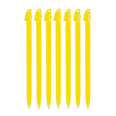 Replacement Stylus For Nintendo 3DS XL - 7 Pack Yellow | ZedLabz - 1