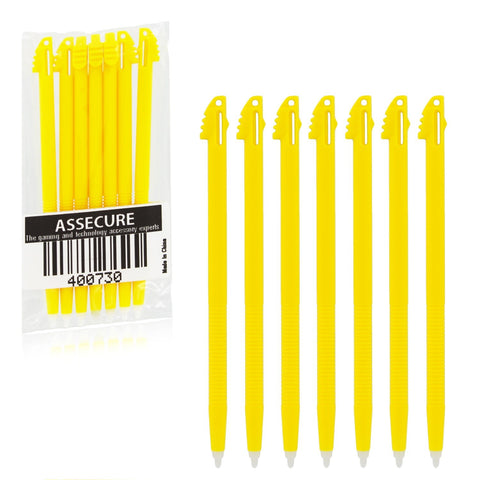 Replacement Stylus For Nintendo 3DS XL - 7 Pack Yellow | ZedLabz - 2