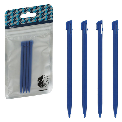 Replacement Stylus Pen For Nintendo 2DS - 4 Pack Blue | ZedLabz - 1