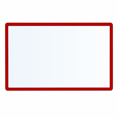 Replacement top screen for Nintendo 2DS lens plastic cover - Red | ZedLabz - 1