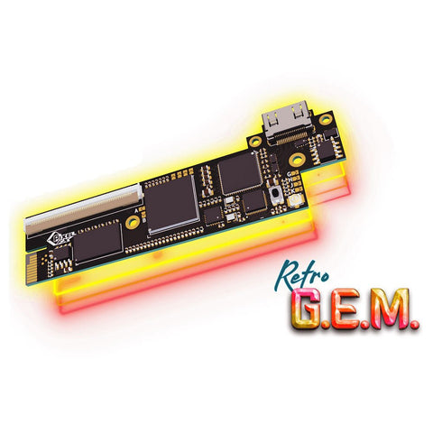 Retro Gem HDMI Upscaler kit universal lag free digital video AV upgrade mod | PixelFX - 1