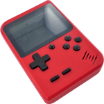 Retro Mini handheld video game console built in 777 classic games - Red | ZedLabz - 2