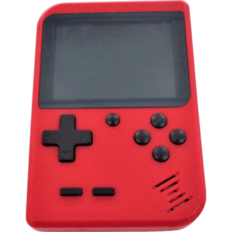 Retro Mini handheld video game console built in 777 classic games - Red | ZedLabz - 1