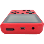 Retro Mini handheld video game console built in 777 classic games - Red | ZedLabz - 8