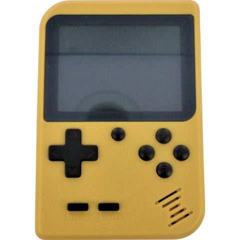 Retro Mini handheld video game console built in 777 classic games - Yellow | ZedLabz - 1