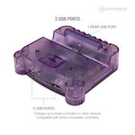 Retron S64 console dock for Nintendo Switch, Switch OLED & Switch Lite N64 style - Atomic purple | Hyperkin - 4