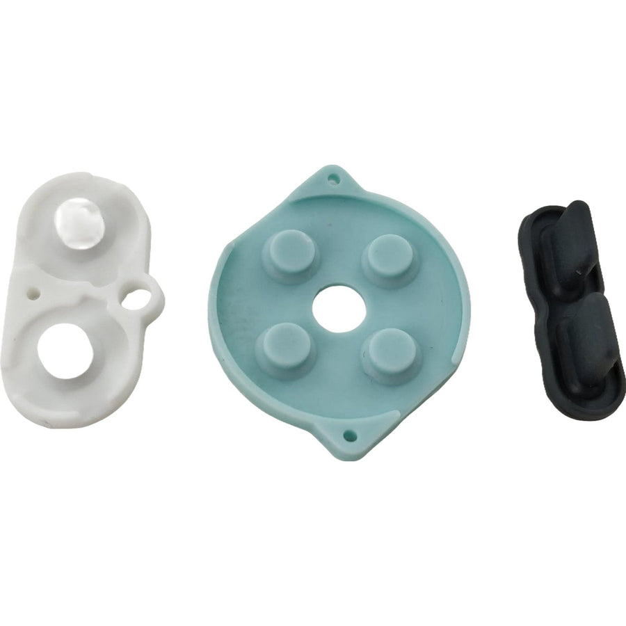 Rubber buttons kit for Nintendo Game Boy Pocket conductive silicone contact pads | ZedLabz - 1