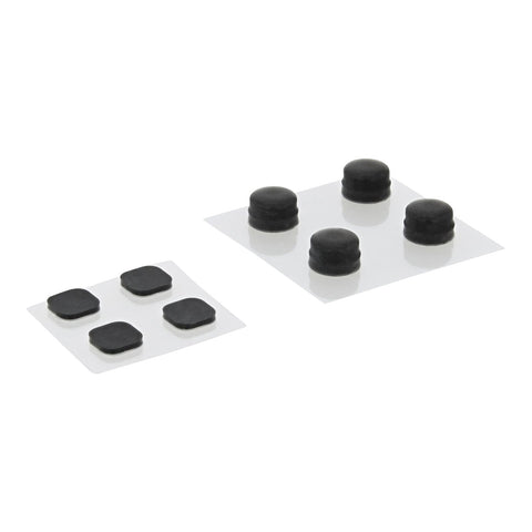 Rubber feet and screw cover set for Nintendo New 3DS XL (2015 model) console replacement | ZedLabz - 2