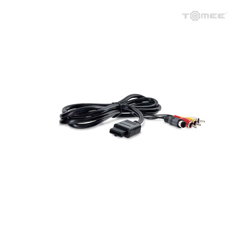 S - Video AV cable for Nintendo GameCube / N64 / SNES audio video lead 6ft | Tomee - 2