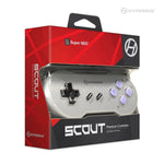 Scout Premium wired controller for SNES Super Nintendo console - Grey | Hyperkin - 4