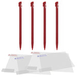 Screen Protector & Stylus Kit For Nintendo 2DS - Red | ZedLabz - 1