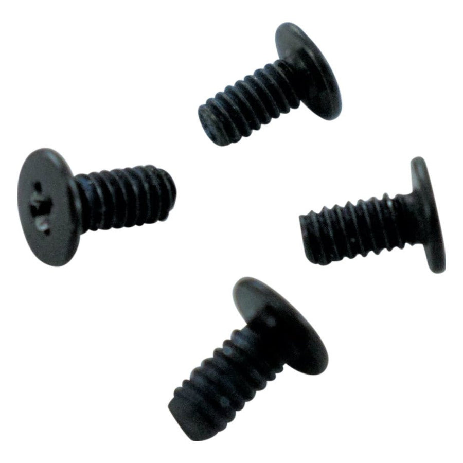 Screw set for Nintendo Switch console metal slider rail R L replacement - 4 pack Black | ZedLabz - 1