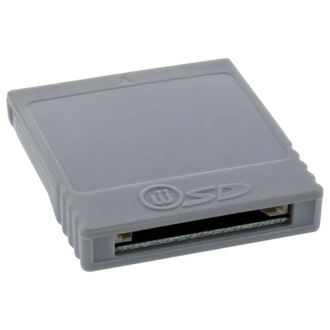 SD memory card adapter for Nintendo Wii & GameCube - Grey | ZedLabz - 1