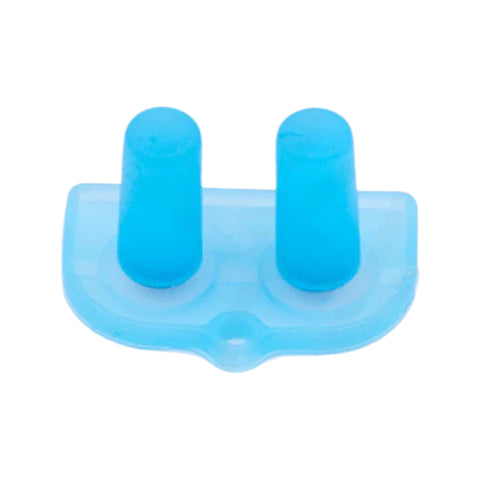 Conductive Silicone Rubber Start/Select Button For Nintendo Game Boy Advance - Neon Blue | Retro Modding