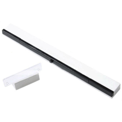 Sensor bar for Wii & Wii U Nintendo wireless infrared extended range inc stand - white | ZedLabz - 2