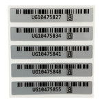 Serial number sticker for Nintendo DS Lite reproduction replacement label - 5 Pack | ZedLabz - 3