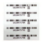 Serial number sticker for Nintendo DS Lite reproduction replacement label - 5 Pack | ZedLabz - 2