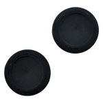 Short small concave magnetic analog thumbsticks set for Xbox One Elite 2 controllers - 2 pack Black | ZedLabz - 4