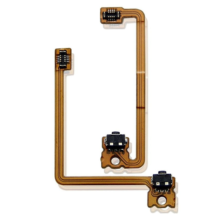 Shoulder trigger flex cable for 3DS XL 2012 Nintendo buttons L R left right set internal replacement | ZedLabz - 1