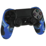 Silicone Grip Cover Skin For Sony PS4 Controllers - Camo Blue | ZedLabz - 2