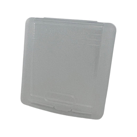 Single game storage box case for Sega Game Gear game cartridge GG - Clear | CGS - 1