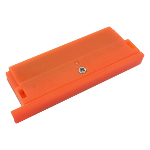 Slot 2 cover for Nintendo DS Lite NDSL console replacement - orange | ZedLabz - 1