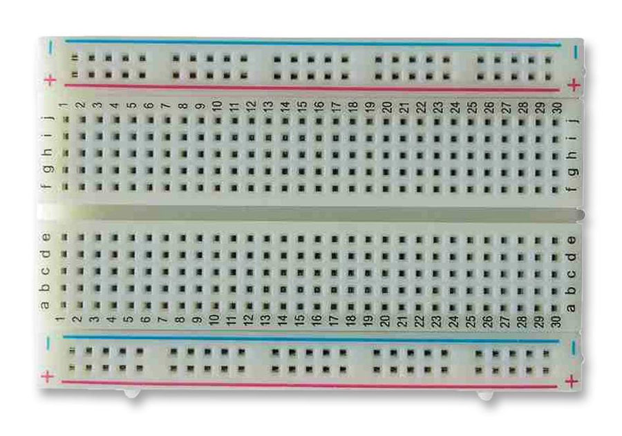 Solderless 400 point prototyping breadboards for electronics projects & testing | ZedLabz - 1