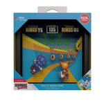 Sonic the Hedgehog 2 Special Stage scene video game (1992) shadow box art officially licensed 9x9 inch (23x23cm) | Pixel Frames - 6