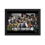 Street Fighter 6 A New Era Plax lenticular frame 3D wall art officially licensed 10"x12" inch (23x30cm) | Pixel Frames - 1