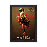 Street Fighter 6 Marisa Plax lenticular frame 3D wall art officially licensed 10"x12" inch (23x30cm) | Pixel Frames - 1