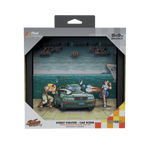 Street Fighter Car Scene video game (1991) shadow box art officially licensed 9x9 inch (23x23cm) | Pixel Frames - 6