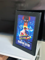 Street Fighter II Champion Edition Plax lenticular frame 3D wall art officially licensed 10"x12" inch (23x30cm) | Pixel Frames - 4