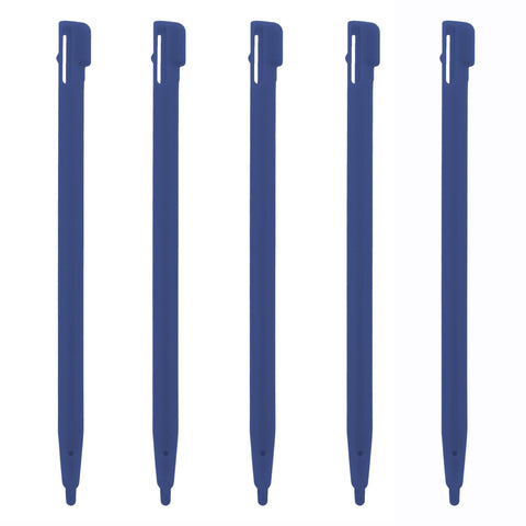 Stylus for DSi Nintendo Original small touch Pen slot in set - 5 pack Navy | ZedLabz - 1