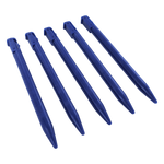 Stylus for Nintendo 3DS (2012) touch screen pen slot In replacement - 5 pack blue | ZedLabz - 1