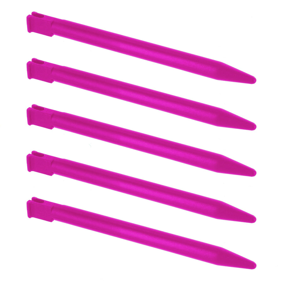 Stylus for Nintendo 3DS Original touch screen pen - 5 pack Hot Pink | ZedLabz - 1