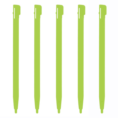 Stylus for Nintendo DSi original TWL - 001 slot in touch pen - 5 pack light green | ZedLabz - 1