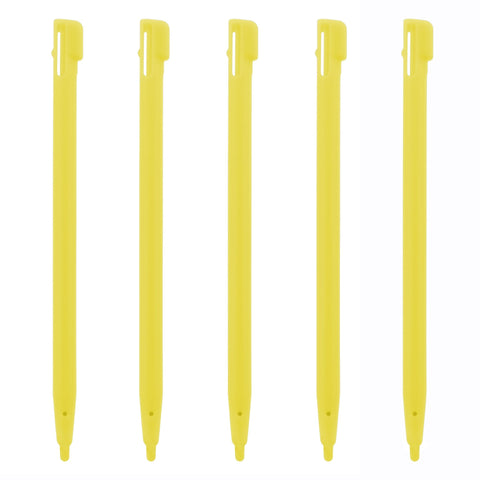 Stylus for Nintendo DSi original TWL - 001 slot in touch pen - 5 pack yellow | ZedLabz - 1