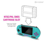 SupaBoy portable handheld Snes Console, compatible with Super NES & Super Famicom game cartridges, NTSC & PAL - Hyper Beach | Hyperkin - 2