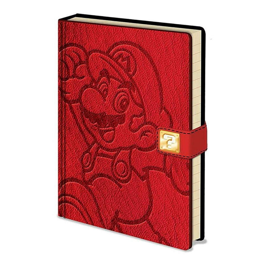 Super Mario A5 premium lined notebook journal officially licensed | Pyramid - 1