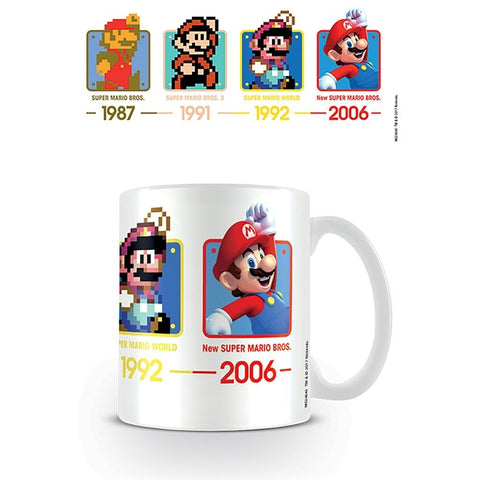 Super Mario Dates official mug 11oz/315ml white ceramic | Pyramid - 1