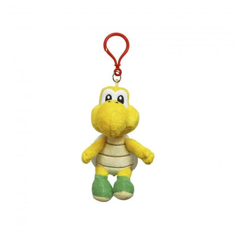 Super Mario Koopa Patroopa dangler keyring mini 5" plush toy Nintendo officially licensed | Sanei - 1