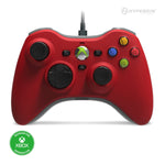 Xenon wired controller for Xbox Series X/ Xbox Series S/ Xbox One/ Windows 10|11 PC officially licensed - Red | Hyperkin