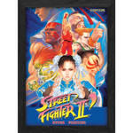 Street Fighter 2 Legends lenticular frame 3D wall art officially licensed 10"x12" inch (23x30cm) | Pixel Frames