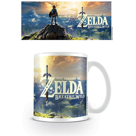 The Legend of Zelda breath of the wild sunset official Mug 11oz/315ml white ceramic | Pyramid - 1